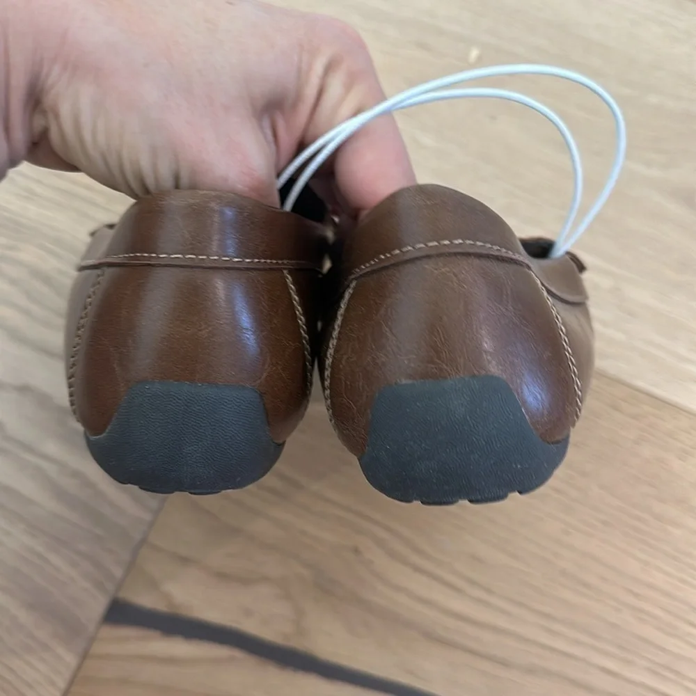 Nordstrom rack penny loafers boys brow 4M NWT